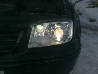 Які лампи стоять у VW Bora