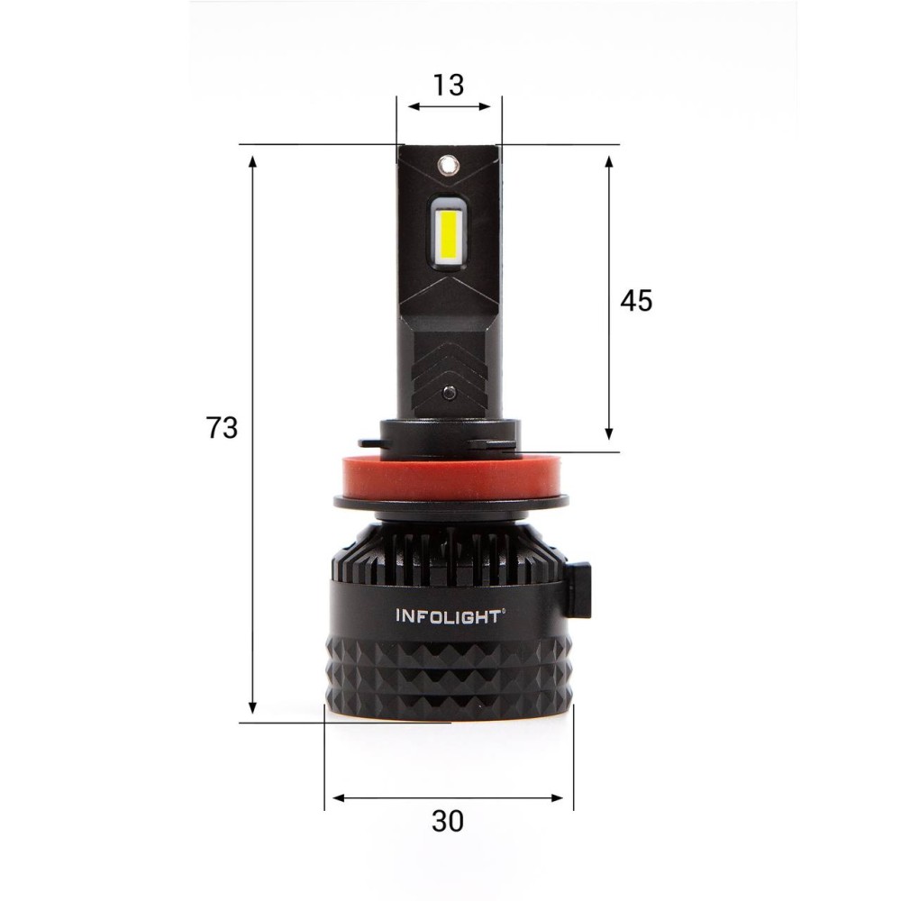 Led лампи Infolight S2 H11 (H8 H9) 60W (2 шт.)