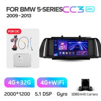 Штатная магнитола Teyes CC3 4+32 Gb BMW 5 Series F10 F11 CIC 2009-2013 9" 2k (L3)