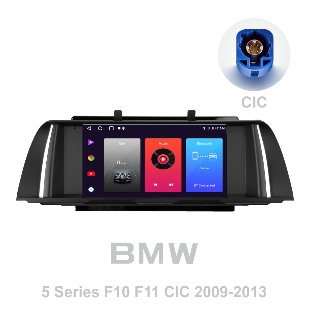 Автомобільна штатна магнітола SIGMA F9216 ANDROID 10 2+32 Gb BMW 5 Series F10 F11 CIC 2009-2013 9" (L3)
