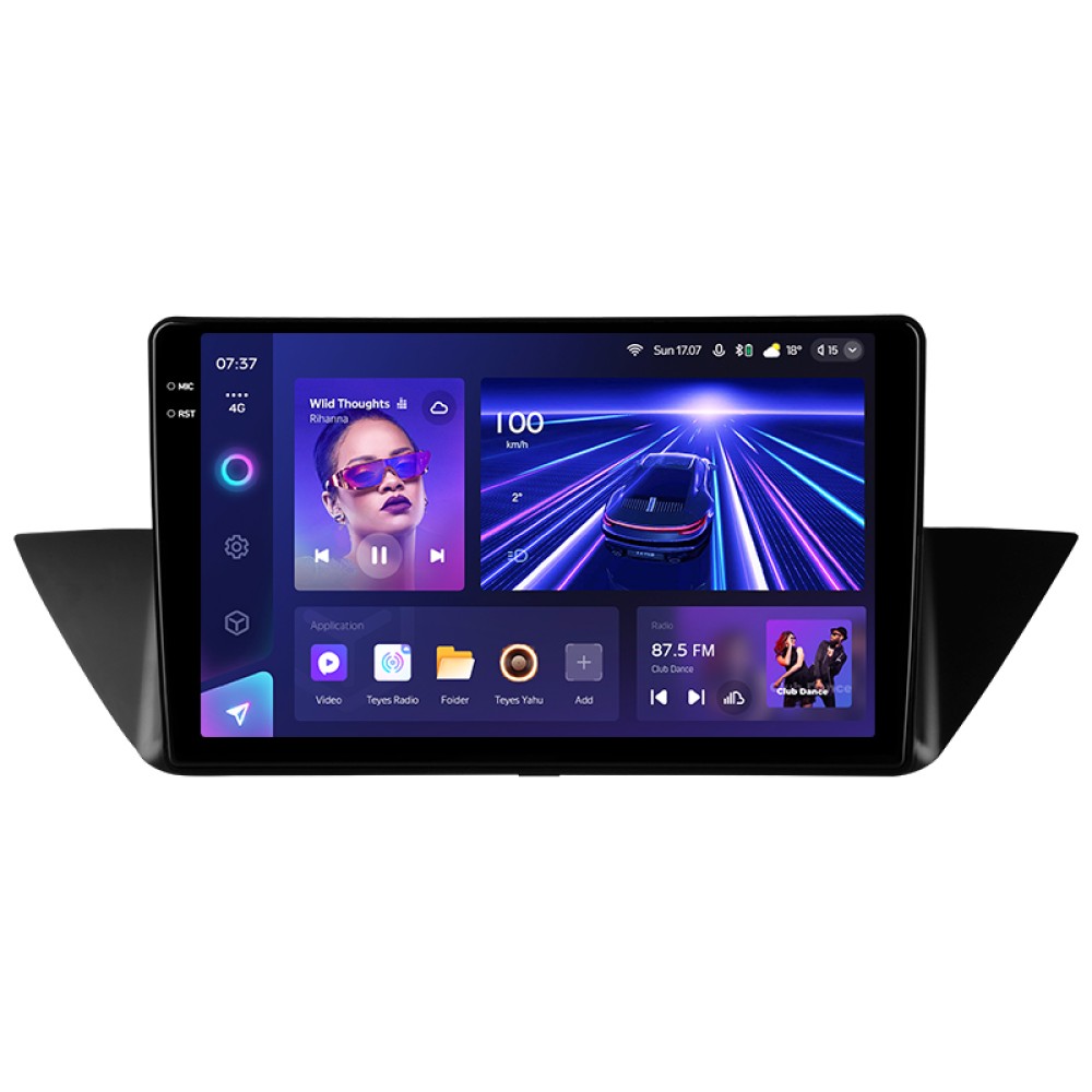 Штатная магнитола Teyes CC3 6+128 Gb с круговым обзором 360° BMW X1 E84 2009 - 2012 10" 2k