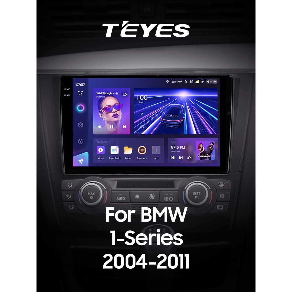 Штатна магнітола Teyes CC3 4+32 Gb BMW 1 E88 E82 E81 E87 2004-2011 (F1) 9" 2k (L2)