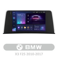Штатна магнітола Teyes CC3 4+64 Gb BMW X3 F25 CIC (1 Din) 2010-2014 9" 1din 2k (L3)