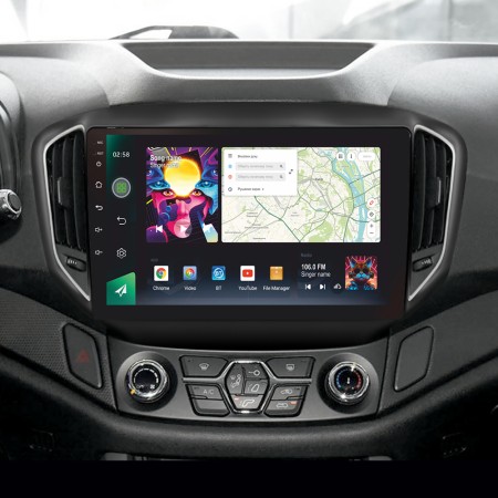 Штатная магнитола SIGMA PRO 10464 ANDROID 12 4+64 Gb 4G DSP Chery Tiggo 5 2014 - 2018 10"