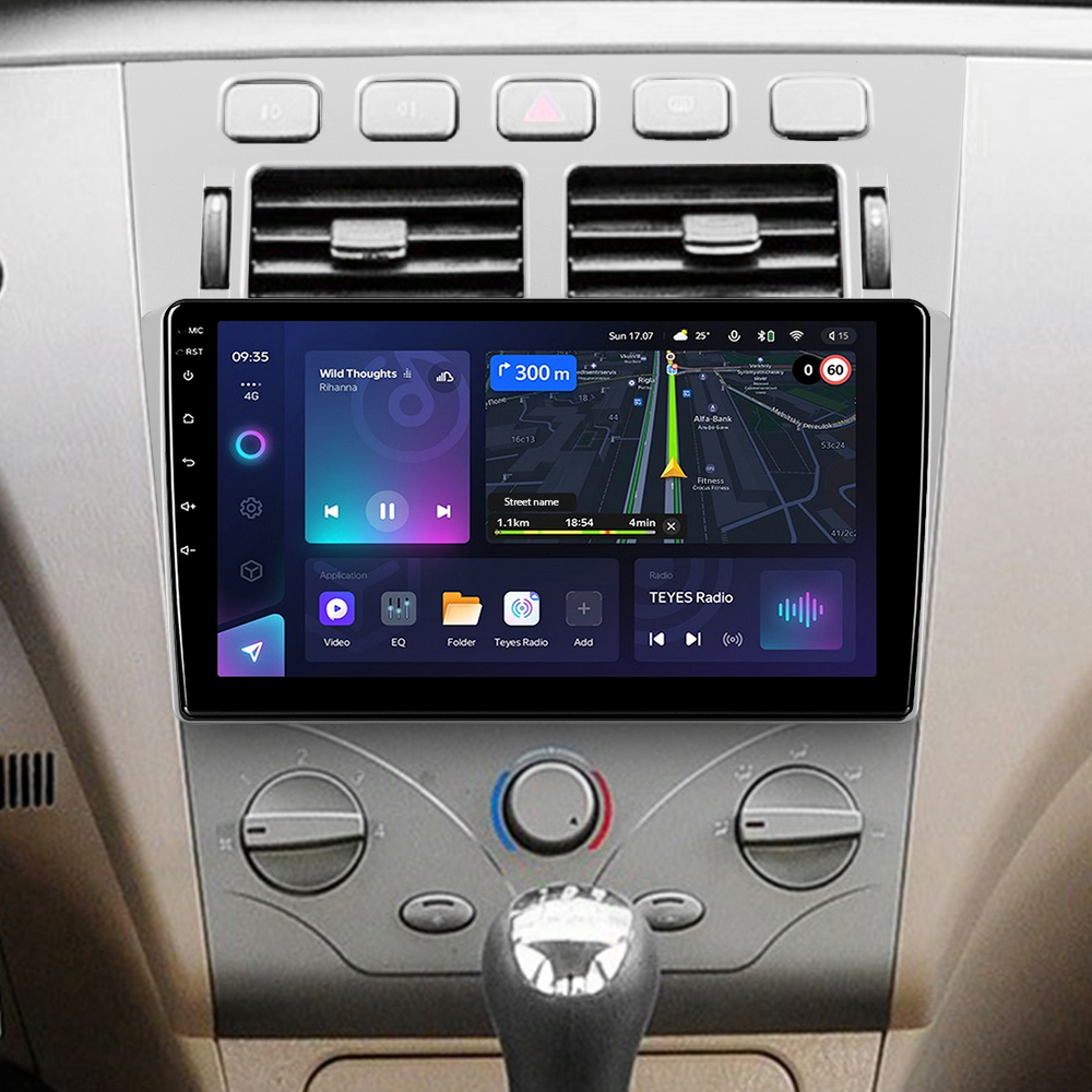 Автомобільна штатна магнітола Teyes CC3L 4+32 Gb Chery A5 A21 2006-2010 Cowin 3 A21 2010-2011 Vortex Estina 2008-2012 9"
