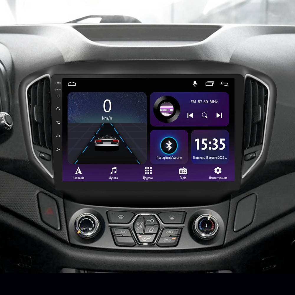 Автомобильная штатная магнитола SIGMA E10232 ANDROID 10 2+32 Gb Chery Tiggo 5 2014 - 2018 10" дюймов