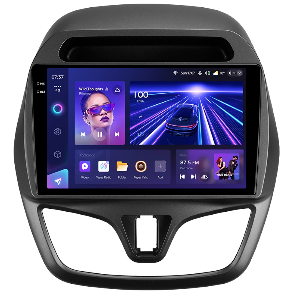 Штатна магнітола Teyes CC3 6+128 Gb Chevrolet Spark Beat (F2) 2015-2018 9" 2k