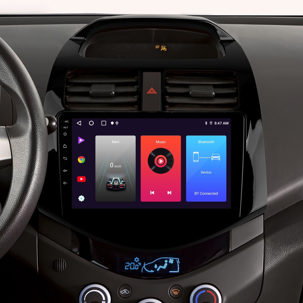 Автомобільна штатна магнітола SIGMA F9216 ANDROID 10 2+32 Gb Chevrolet Spark M300 2009 - 2016 (F1) 9"