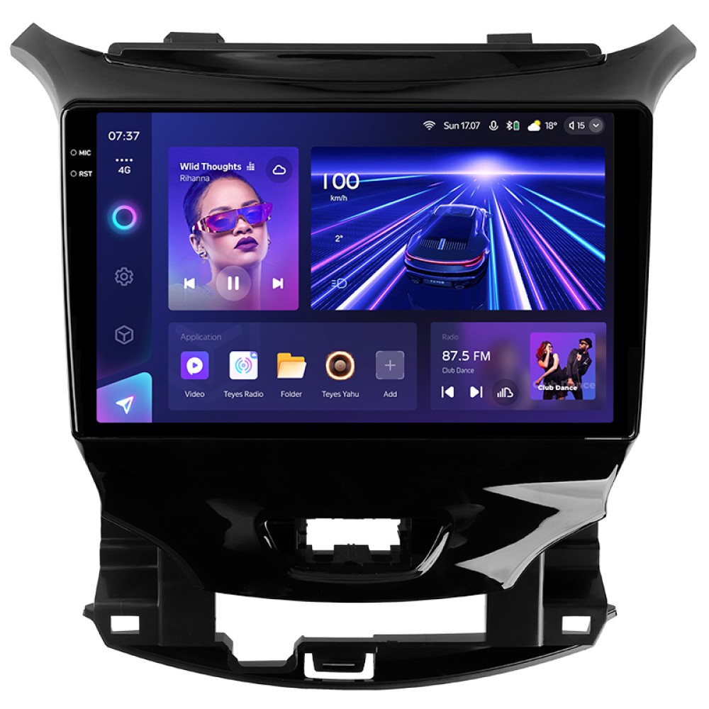 Штатна магнітола Teyes CC3 6+128 Gb з коловим оглядом 360° Chevrolet Cruze 2 2015-2020 9" 2k