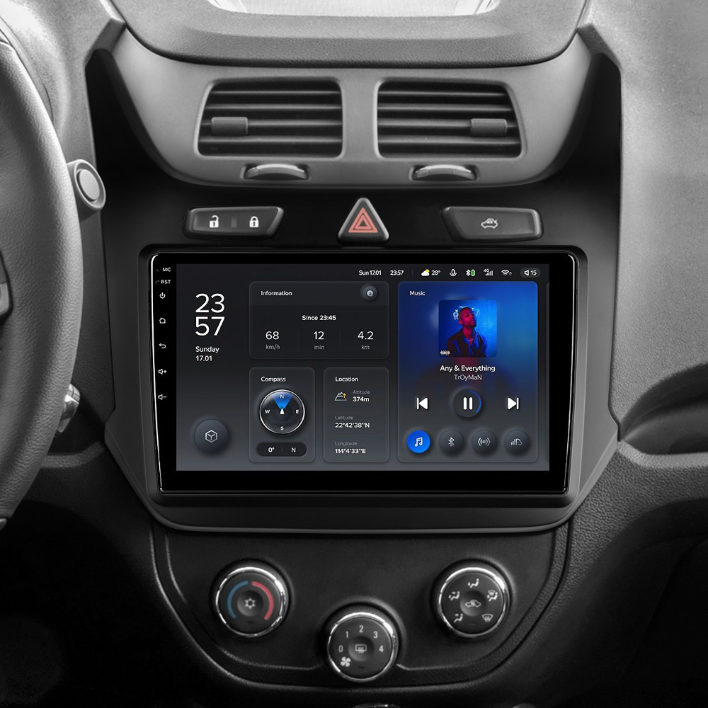 Штатная магнитола Teyes X1 2+32Gb Chevrolet Cobalt 2 2011 - 2018 9"