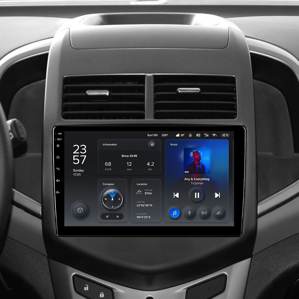 Штатна магнітола Teyes X1 2+32Gb Chevrolet Aveo 2 2011-2015 9"