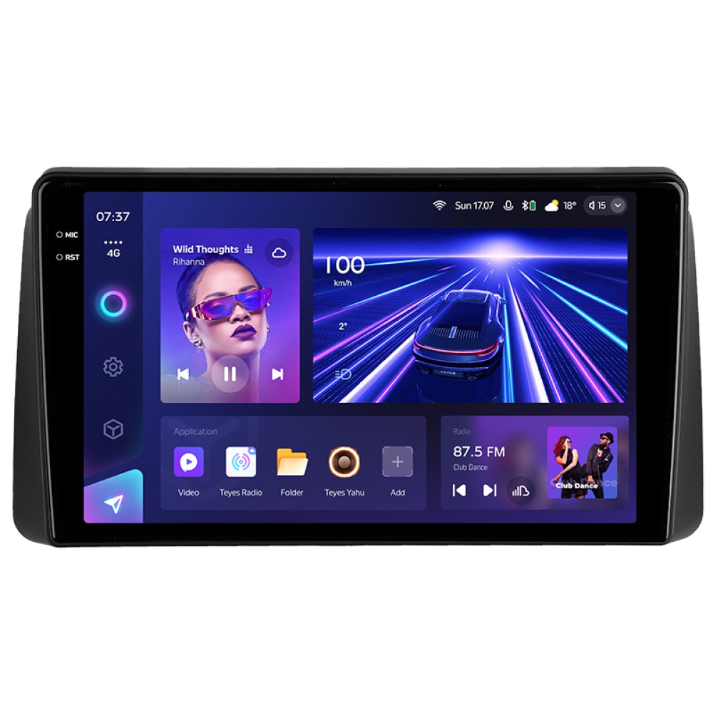 Штатна магнітола Teyes CC3 3+32 Gb Chrysler Grand Voyager 5 2011-2015 9" 2k (L1)