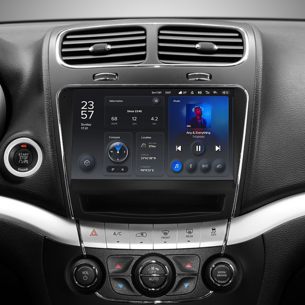 Штатна магнітола Teyes X1 2+32Gb Dodge Journey JC 2011-2020 9" (L2)