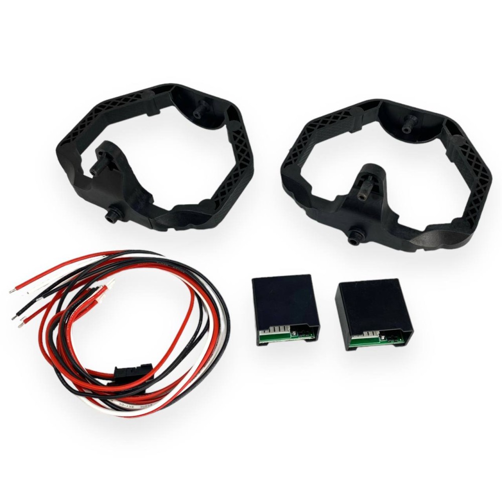 Рамки (адаптери) для заміни лінз Audi A6 C7 Hella VarioX AFS + DLA (2010-2014)