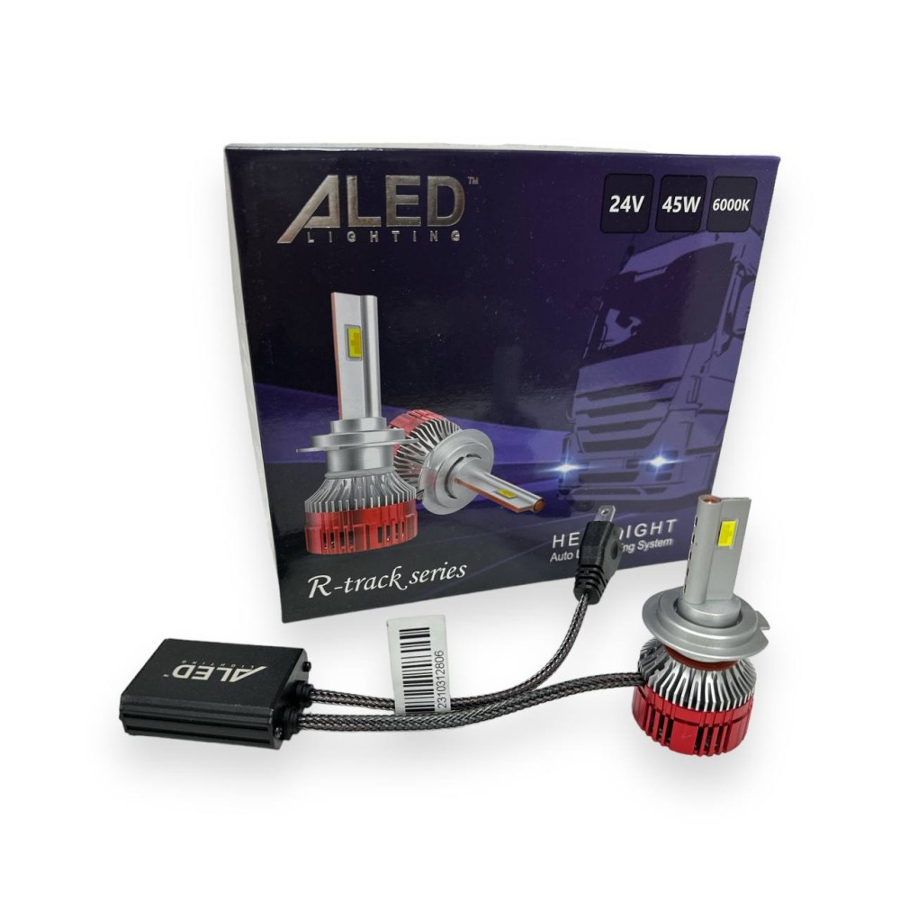 Led лампи Aled R-Series H7 45W 6000K 24V (RH7STR24)
