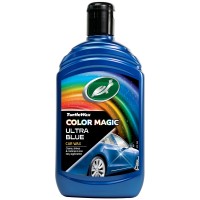 Полироль для кузова с восстановлением цвета Turtle Wax Color Magic Blue синяя 500 мл