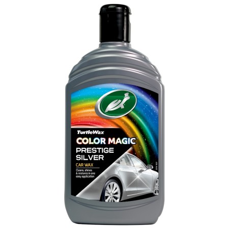 Поліроль для кузова з відновленням кольору Turtle Wax Color Magic Silver срібна 500 мл