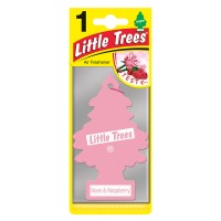 Ароматизатор салону Little Trees ялинка "Троянда та малина"