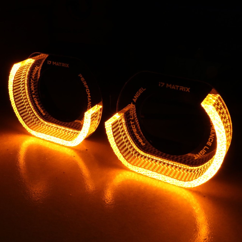 Декоративные маски для линз Sigma LED i7L White+Yellow 3 дюйма (комплект)