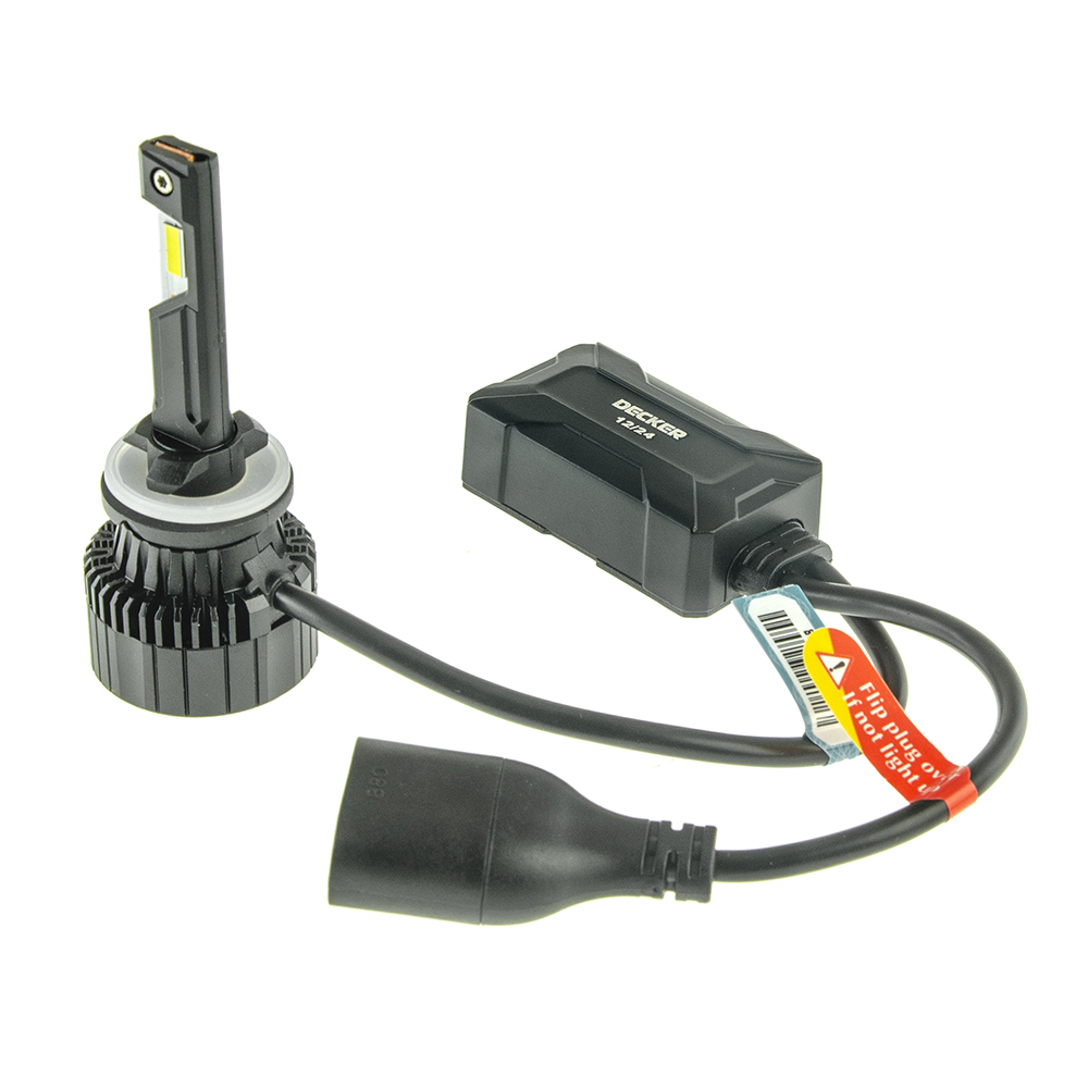 Led лампи DECKER PL-07 H27 60W 6000K (комплект)