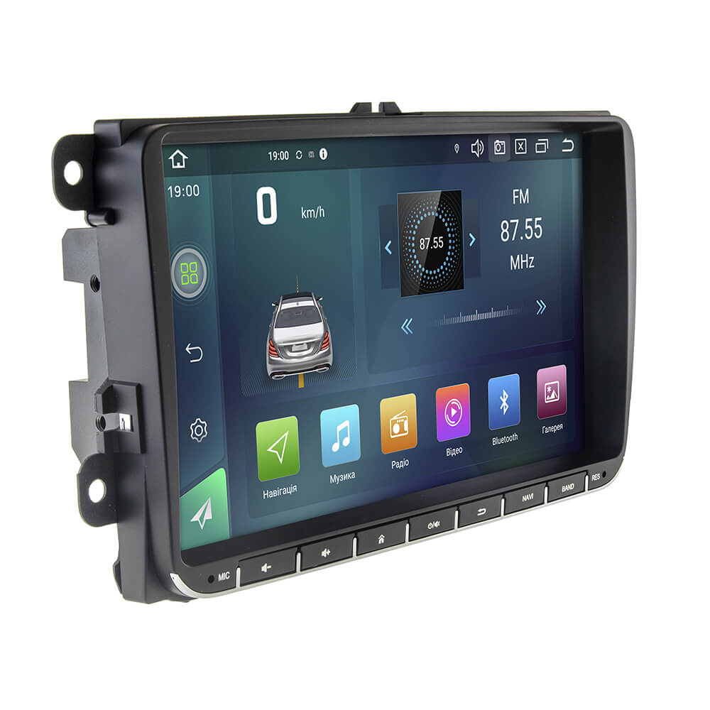 Android автомагнітола для VW SKODA SEAT (4x64 4G) DSP 9"