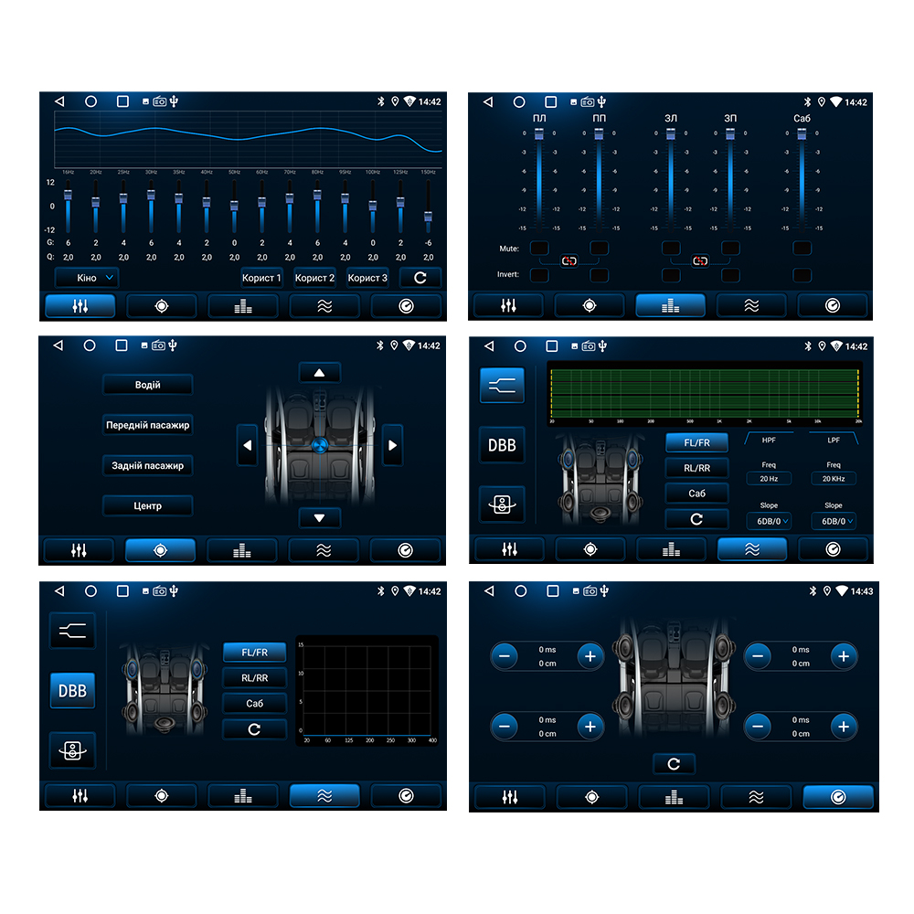 Android автомагнітола DECKER D9-001 DSP (4x64 DSP) 9"