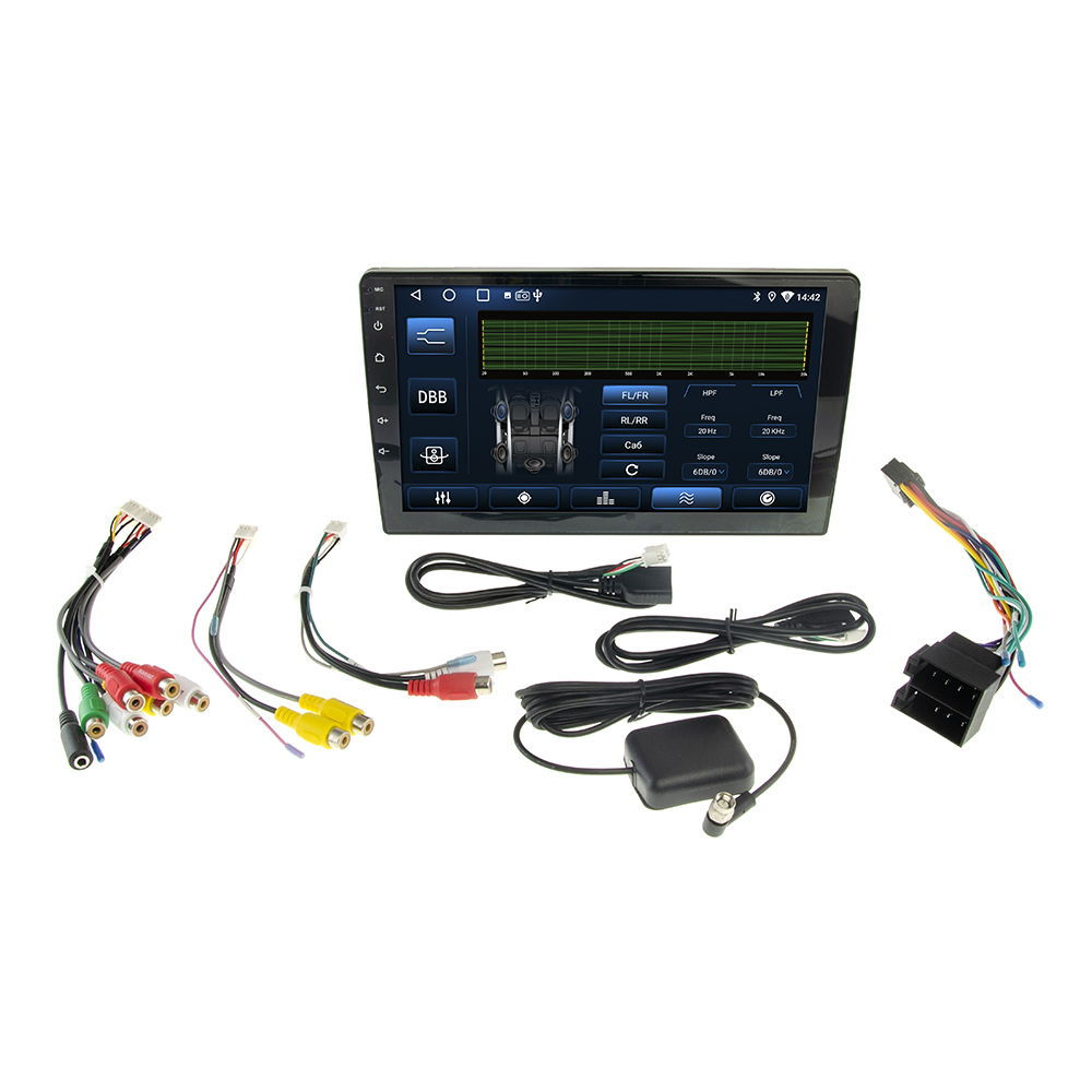 Android автомагнітола DECKER D9-001 DSP (4x64 DSP) 9"