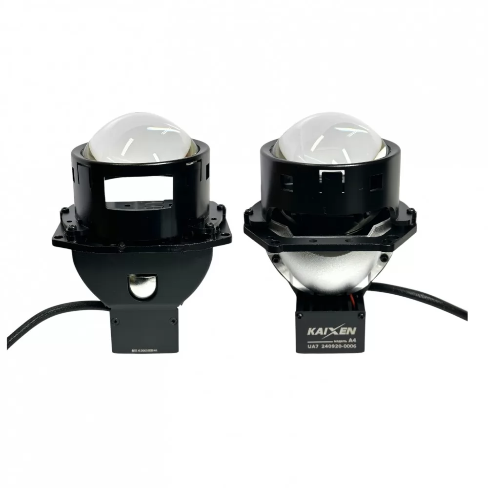 Світлодіодні Bi-Led лінзи 3.0 дюйми KAIXEN A4 63W 5500K