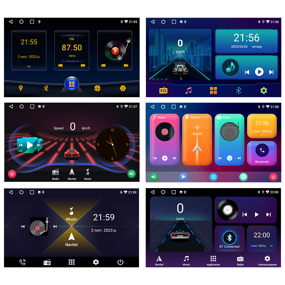 Штатная Android автомагнитола для VW SKODA SEAT (2x32 CarPlay Android Auto) DSP 8 дюймов