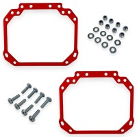 Переходные рамки для замены линз Mercedes-Benz ML-Class W164 Hella AFS (2005-2011) Ver. 1