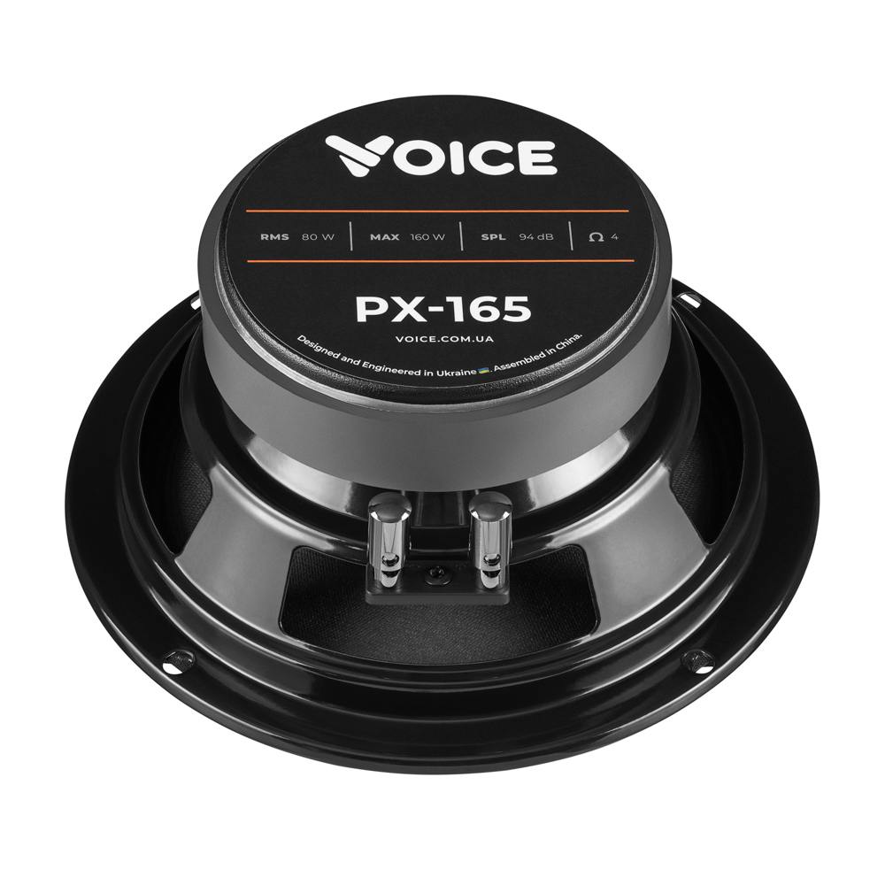 Естрадна автомобільна акустика Voice PX-165 6-6.5″ (16-17 см) 80W