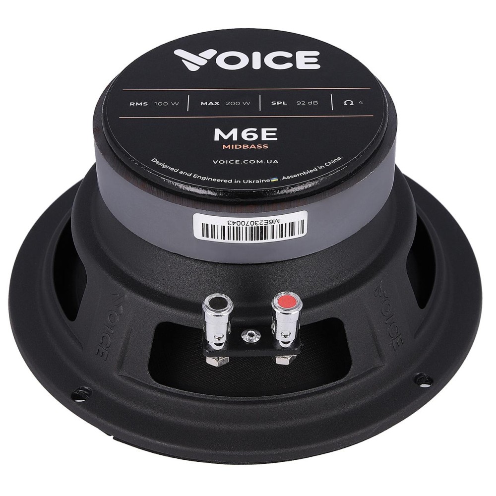 Естрадні автомобільні мідбаси Voice M6E 6-6.5″ (16-17 см) 100W