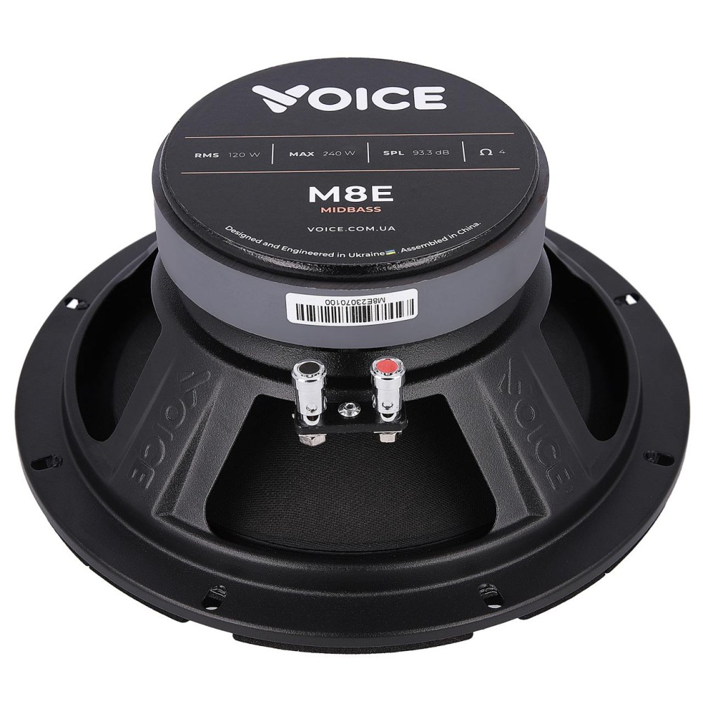 Естрадні автомобільні мідбаси Voice M8E 8″ (20 см) 120W