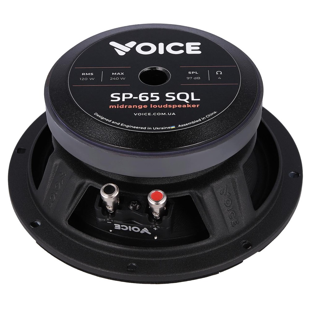 Естрадні автомобільні динаміки Voice SP-65 SQL 6-6.5″ (16-17 см) 120W