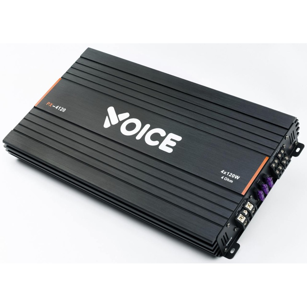 Автомобільний підсилювач звуку Voice PX-4120 на 4 канали