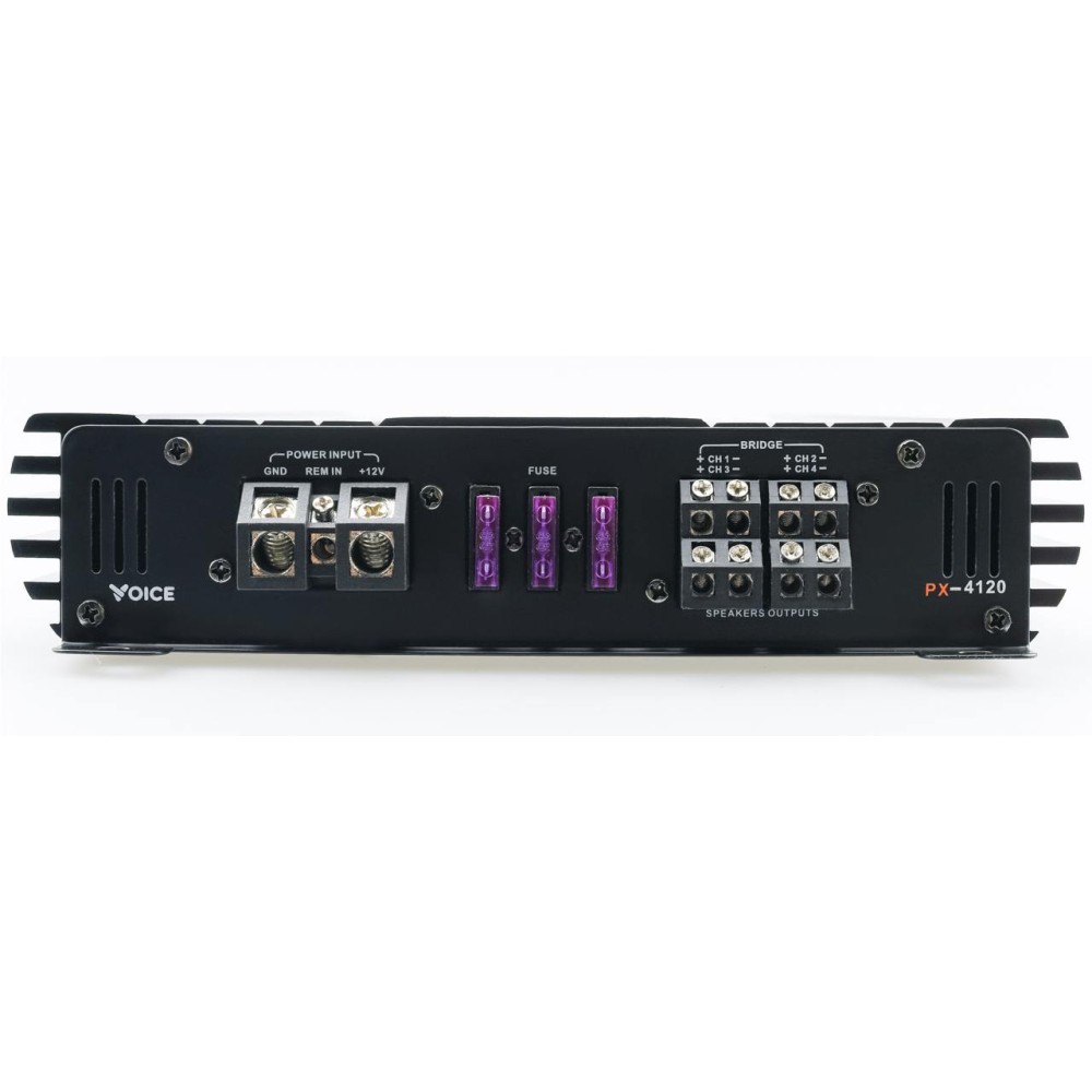 Автомобільний підсилювач звуку Voice PX-4120 на 4 канали