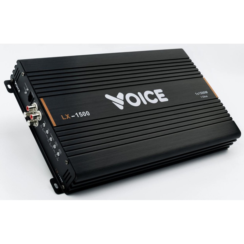 Автомобільний 1-канальний підсилювач звуку Voice ST-1500 моноблок