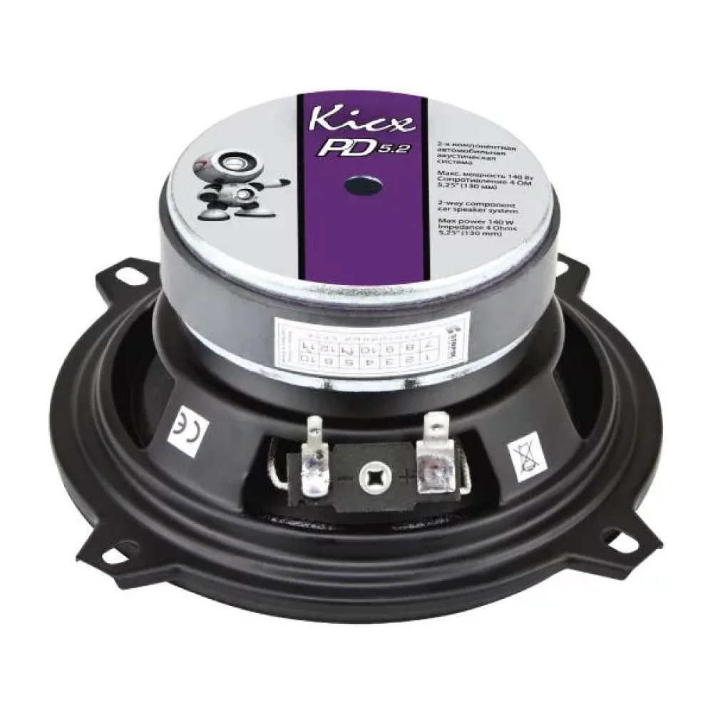 Компонентная акустика Kicx PD 5.2 (5-5.5″ 13-14 см) 70W