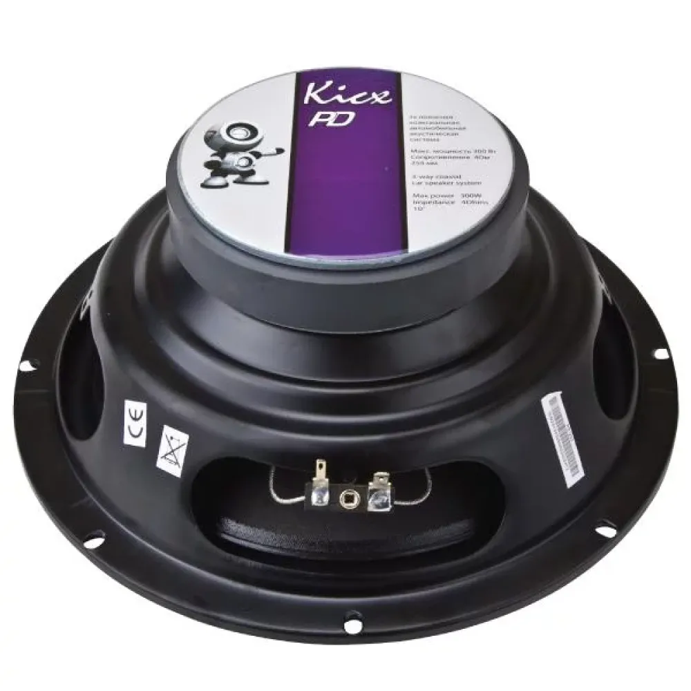 Коаксіальні динаміки Kicx PD 6.2 (6-6.5″ 16-17 см) 150W