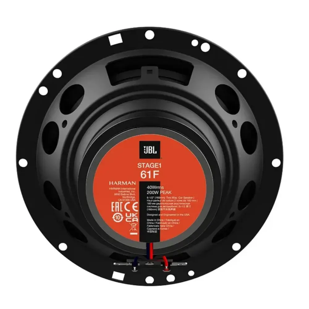 Коаксіальні динаміки JBL STAGE1 61F (6-6.5″ 16-17 см) 40W