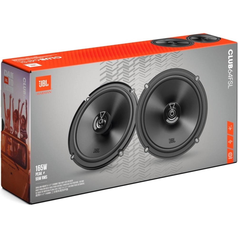 Коаксіальні динаміки JBL CLUB 64FSL (6-6.5″ 16-17 см) 55W