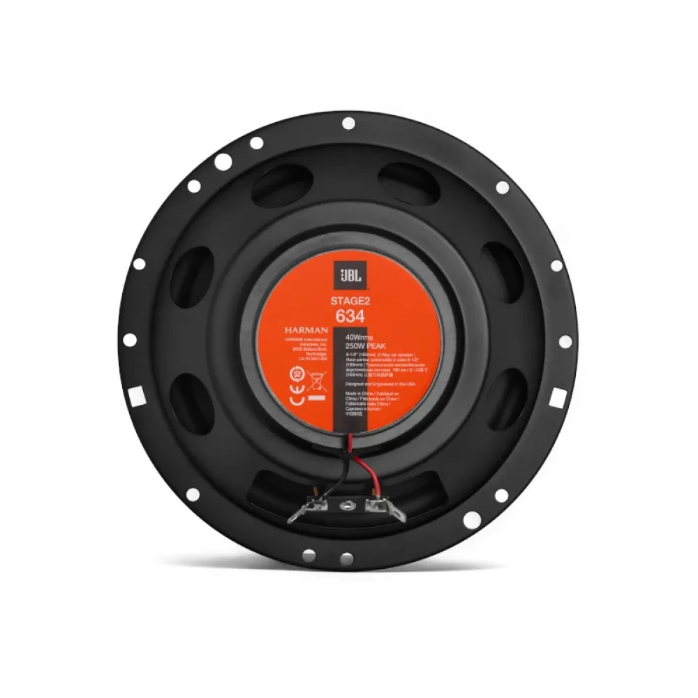 Коаксіальні динаміки JBL STAGE2 634 (6-6.5″ 16-17 см) 40W