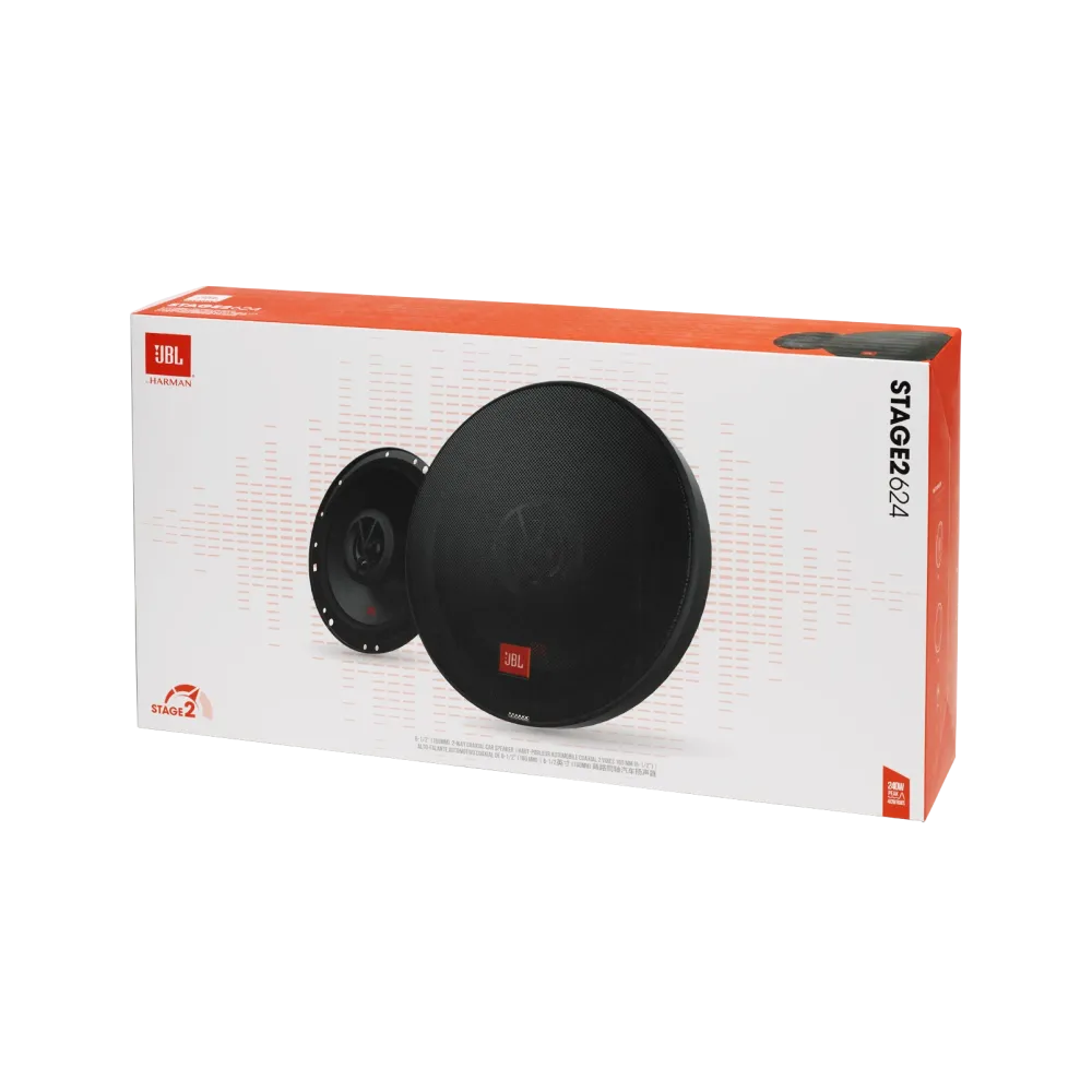 Коаксиальные динамики JBL STAGE2 624 (6-6.5″ 16-17 см) 40W