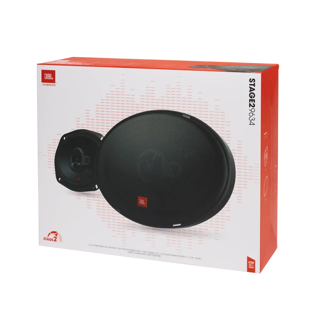 Коаксиальные динамики JBL STAGE2 9634 (6х9" 15х23 см) 70W