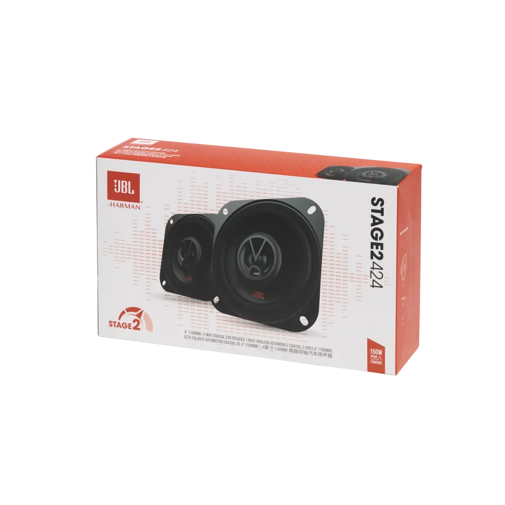 Коаксіальні динаміки JBL STAGE2 424 (4″ 10 см) 25W
