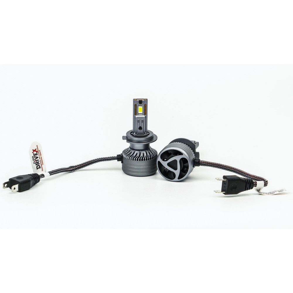 Комплект автомобільних LED ламп DriveX AL-12US H7 57W SUPER CAN 9-36V 6000K