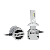 Светодиодные Led лампы MLux SILVER Line H7/H18, 28 Вт, 5000°К (2 шт.)