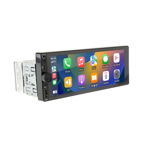 Автомагнітола 1Din CYCLONE MP-5004 CarPlay/Android Auto