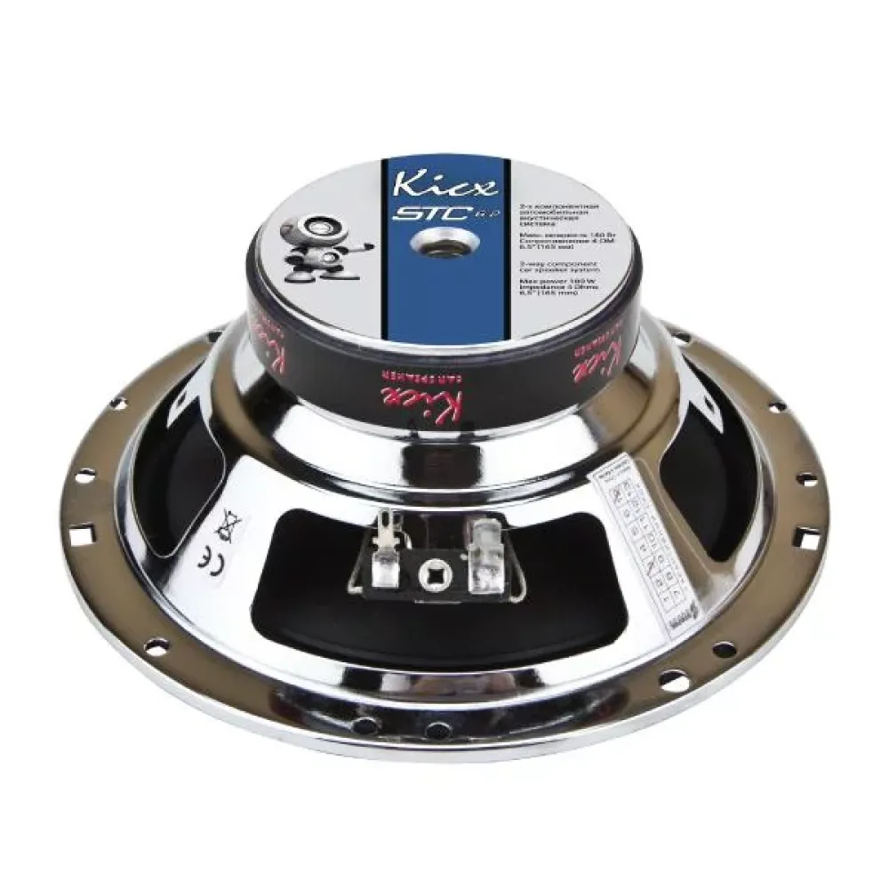 Компонентні динаміки Kicx STC-6.2 (6-6.5″ 16-17 см) 90W