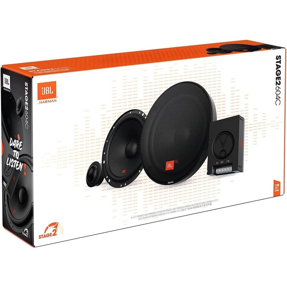 Компонентні автомобільні динаміки JBL STAGE2 624 (6-6.5″ 16-17 см) 45W
